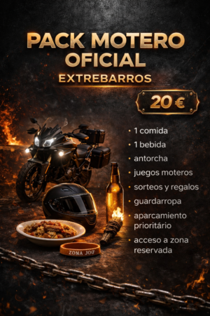 Pack Motero Oficial